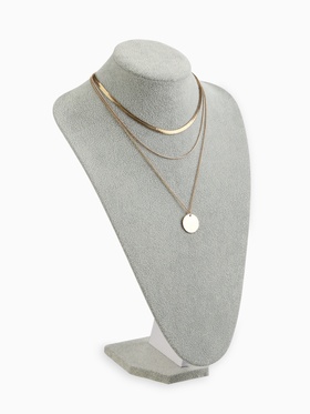 {{photo.Alt || photo.Description || 'УЦЕНКА Бюст для украшений, 24*19*35 см, h=35 см, цвет серый'}}