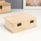 УЦЕНКА Шкатулка дерево под роспись «Книги» (набор 3 шт.) 9.5×16 см 7×20×13.5 см 9×24×17.5 см 10961489