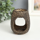 УЦЕНКА Аромалампа для эфирных масел керамика «Классика», 6.5×6.5×8.5 см, МИКС 10961491