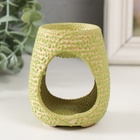 УЦЕНКА Аромалампа для эфирных масел керамика «Классика», 6.5×6.5×8.5 см, МИКС 10961491