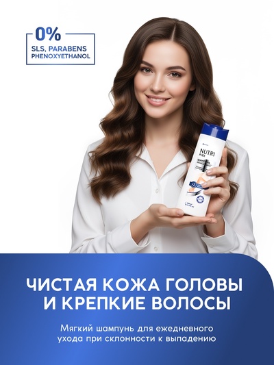 Шампунь для волос «Против выпадения», 400 мл, BONAMI