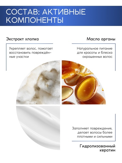 Шампунь для волос «Питание и восстановление», 400 мл, BONAMI