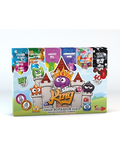 "Слайм Кинг. Самый большой набор для изготовления слаймов", арт.905