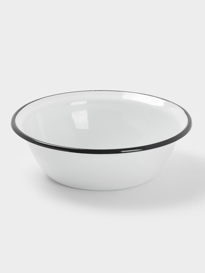 УЦЕНКА Миска 1 л белая (без декора)