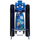 УЦЕНКА Снегокат с колёсами «Тимка спорт 6 Космический», ТС6-М/К, с родительской ручкой, со спинкой и ремнём безопасности - Фото 10