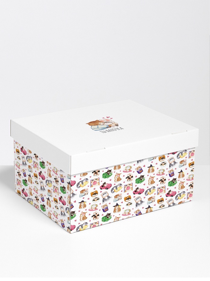 Коробка складная «Ты лапочка», 31×25.5×16 см - Фото 1