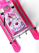 УЦЕНКА Снегокат Twiny 2+ с единорогом, со спинкой, с родительской ручкой, розовый, TW2-M/EP Nika Kids 10961608