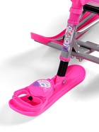 УЦЕНКА Снегокат Twiny 2+ с единорогом, со спинкой, с родительской ручкой, розовый, TW2-M/EP Nika Kids - Фото 14