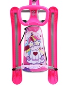 УЦЕНКА Снегокат Twiny 2+ с единорогом, со спинкой, с родительской ручкой, розовый, TW2-M/EP Nika Kids - Фото 17