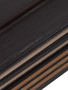 УЦЕНКА Комплект межкомнатной двери, B-1/04 Венге рифленый, Лакобель черный, 2000×800 - Фото 5