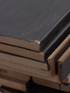 УЦЕНКА Комплект межкомнатной двери, B-1/04 Венге рифленый, Лакобель черный, 2000×800 - Фото 7