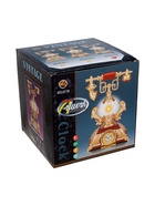 Часы-светильник «Ретро телефон», синий, с будильником, 28.5×18×18 см 10899424