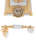 Часы-светильник «Ретро телефон», белый, с будильником, 28.5×18×18 см 10899426