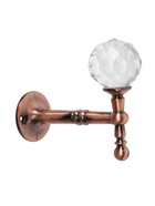 Крючок - держатель для штор на стену CAPPIO KS043, металлический, цвет медь, 2 шт. - фото 61616181