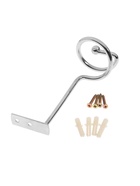 Крючок - держатель для штор на стену CAPPIO KS044, металлический, цвет хром, 2 шт - фото 61616198