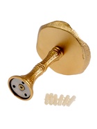 Крючок для штор CAPPIO KS036, d=9.5 мм, цвет золото, 2 шт - фото 61616236