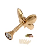 Крючок для штор CAPPIO KS037, цвет золото, 2 шт - фото 61616254