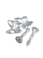 Крючок для штор CAPPIO KS037, цвет серебро, 2 шт - фото 61616261