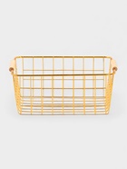 Корзина для хранения «Доляна. Голден», 29.5×22×12.5 см, золотистая 10906552