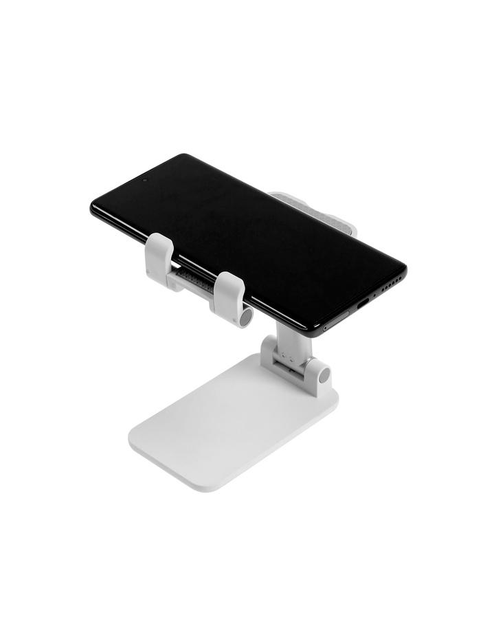 Держатель для мобильных устройств, для диагонали 4.7-10", белый - фото 51858341