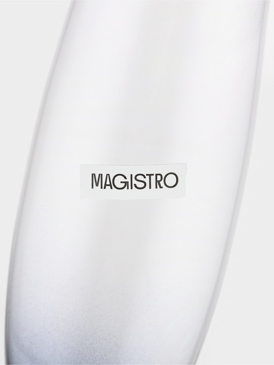 Набор бокалов для шампанского Magistro «Иллюзия», 160 мл, 6 шт., 5.5×27.5 см, синие ножки, прозрачные