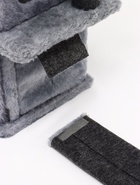 Домик для кошек с когтеточкой, 33×40×103 см, квадратный, ковролин, серый - Фото 10