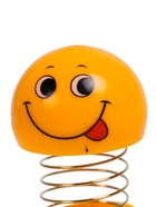 УЦЕНКА Смайл на пружинке, на панель в авто, язык, желтый - Фото 7