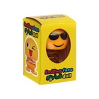 УЦЕНКА Смайл на пружинке, на панель в авто, в очках, желтый - Фото 4