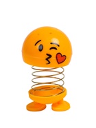 УЦЕНКА Смайл на пружинке, на панель в авто, сердечко, желтый - Фото 6