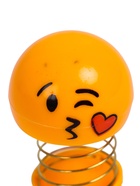 УЦЕНКА Смайл на пружинке, на панель в авто, сердечко, желтый - Фото 7