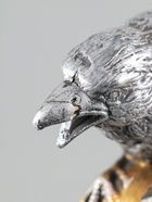 УЦЕНКА Фигура «Череп с вороном» бронза с серебром, 28 см - Фото 9