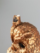 УЦЕНКА Копилка «Сова в книге малая» бронза, 14×17×27 см 10961692