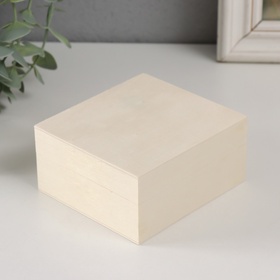 {{photo.Alt || photo.Description || 'УЦЕНКА Шкатулка дерево под роспись «Прямоугольная» без замка 10×9×5 см'}}