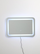 УЦЕНКА Зеркало с подсветкой 40×60 см, сенсорная кнопка - Фото 4