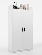 Шкаф распашной двухстворчатый «Клик Мебель. Ушастый», 860×450×1700 мм, цвет белый 10951952