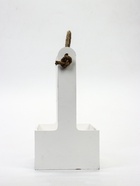 УЦЕНКА Набор кашпо деревянных 3 в 1 (29×18×33; 25×15×30; 21×12×23) «Аром», белый - Фото 17