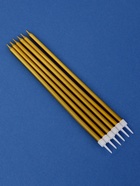 УЦЕНКА Свечи в торт "Высокий Ройс", 6 шт, золото - фото 14986972