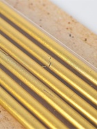 УЦЕНКА Свечи в торт "Высокий Ройс", 6 шт, золото - фото 14986976