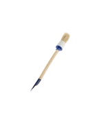 УЦЕНКА Кисть круглая ТУНДРА, натуральная щетина, деревянная рукоятка, № 2, 20 мм - Фото 3