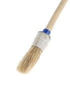 УЦЕНКА Кисть круглая ТУНДРА, натуральная щетина, деревянная рукоятка, № 2, 20 мм - Фото 5