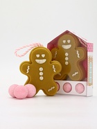 Подарочный набор «Сладкого Нового года»: мочалка для тела и бомбочки для ванны 3 шт. × 40 г, URAL LAB - фото 119425181