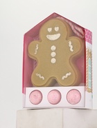 Подарочный набор «Сладкого Нового года»: мочалка для тела и бомбочки для ванны 3 шт. × 40 г, URAL LAB - фото 119425186