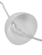 Светильник подвесной 2513/1, Е27, 40 Вт, 25×84 см, белый 10957687