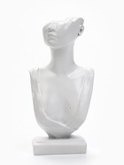УЦЕНКА Бюст для украшений 4.5×9.5×20,5, дырка в ухе, цвет белый 10962042