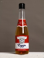 Подарочный набор «Будь», гель для душа во флаконе пиво, 500 мл и мочалка вобла, Чистое счастье - фото 61616361