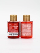 Подарочный набор новогодний в санях: 2 геля для душа, соль для ванны и мочалка, URAL LAB - фото 119552100