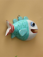 УЦЕНКА Панно «Рыба-хищник» дерево 20×12×4 см, цв. разноцветный - Фото 2