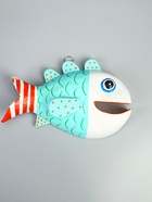 УЦЕНКА Панно «Рыба-хищник» дерево 20×12×4 см, цв. разноцветный - Фото 4