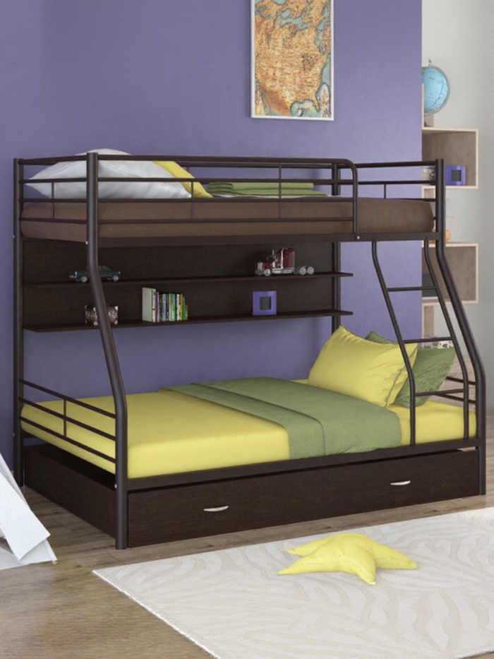 Кровать двухъярусная 