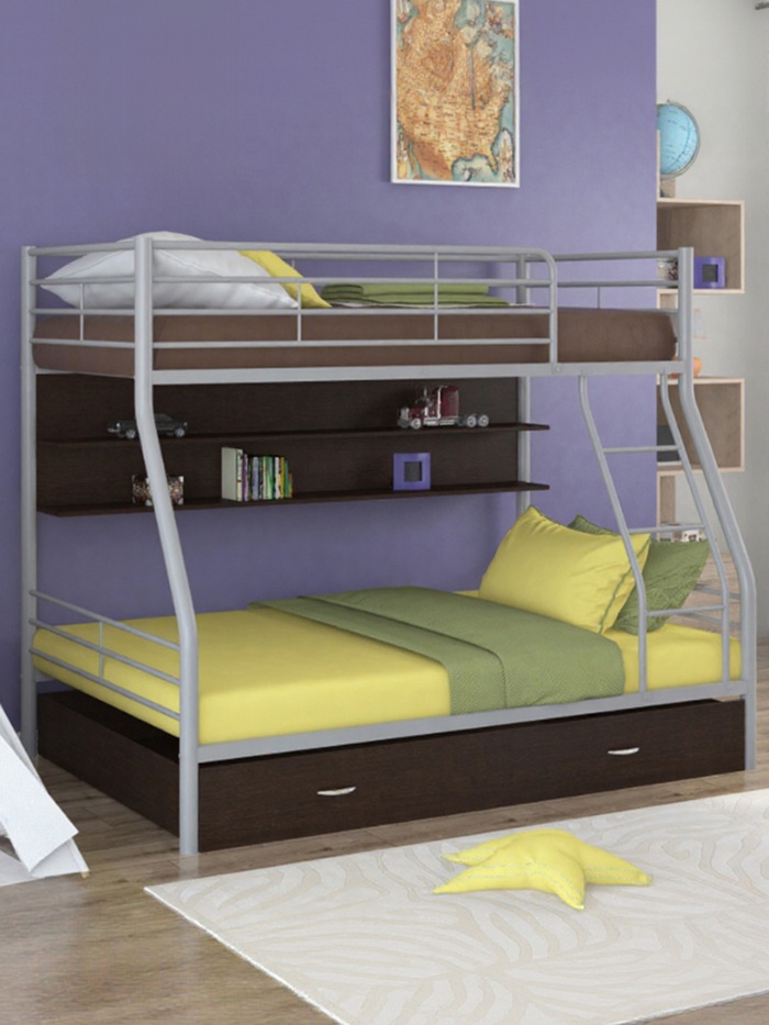 Кровать двухъярусная 